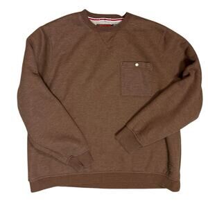 Coleman Sherpa Lined Thermal Waffle Knit Crew Neck Sweatshirt, size XXL